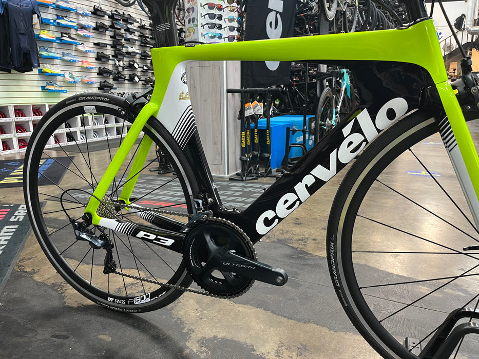 Cervelo P3 Shimano Ultegra - Fluoro/White/Black 2019 DEMO