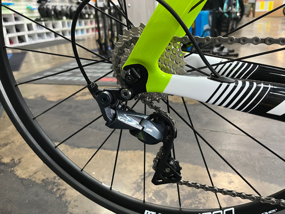 Cervelo P3 Shimano Ultegra - Fluoro/White/Black 2019 DEMO