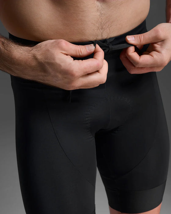 2XU Men's Aero 9" Tri Short Black/White