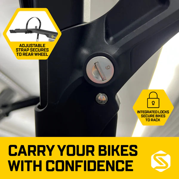 Saris MHS UNO 2-Bike Modular Hitch Rack Package