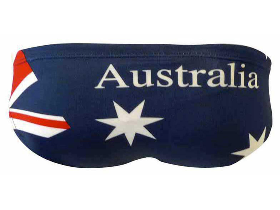 TURBO Men's Water Polo Swimsuit Australia Flag