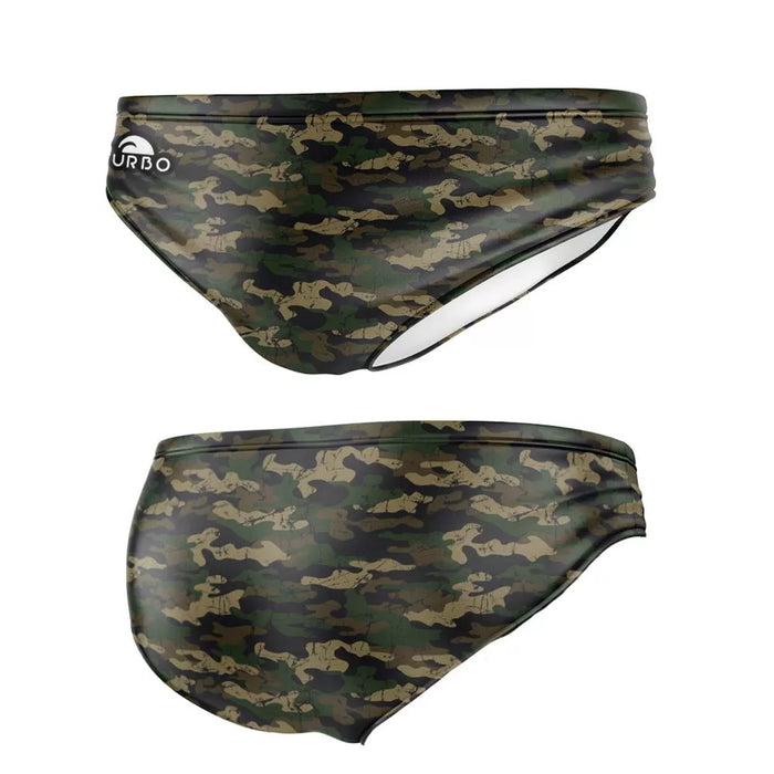 TURBO Men's Water Polo Swimsuit Kamu Grey
