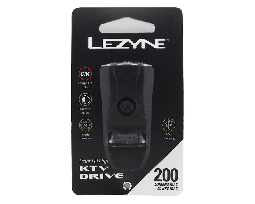 Lezyne KTV Drive 200 (200 Lumens max)