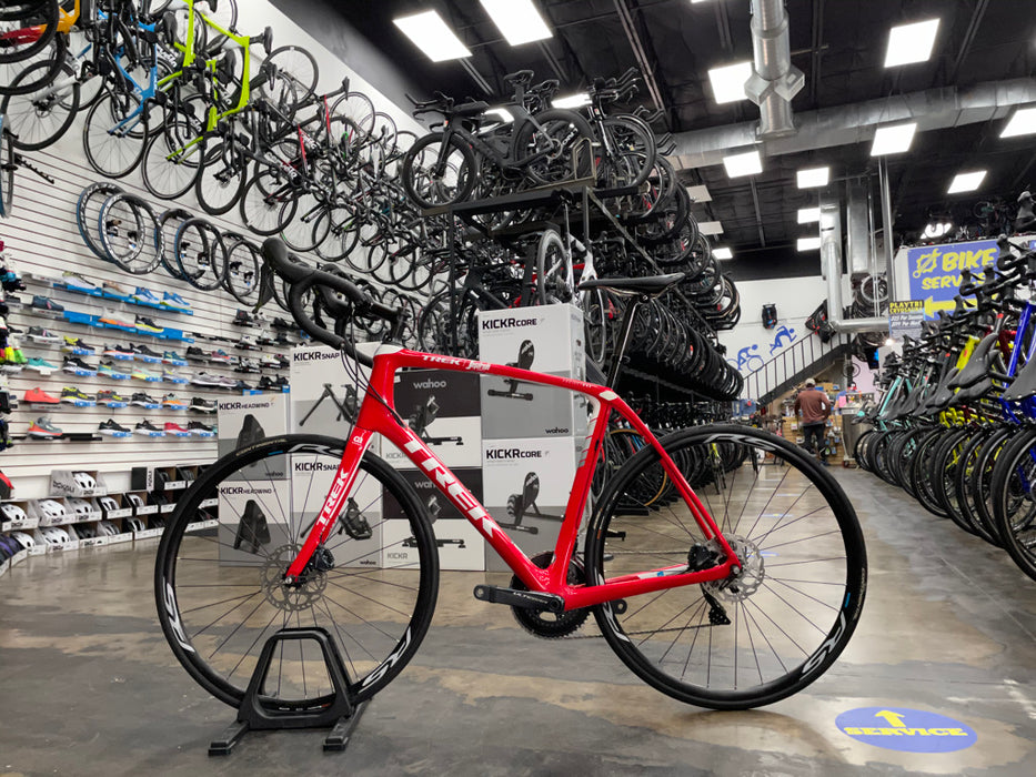Trek Domane SLR8 Segafredo Team Issue Shimano Ultegra 11 Speed - Red 2018 USED