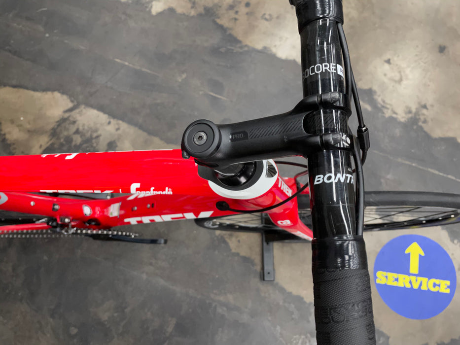 Trek Domane SLR8 Segafredo Team Issue Shimano Ultegra 11 Speed - Red 2018 USED