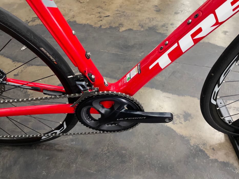 Trek Domane SLR8 Segafredo Team Issue Shimano Ultegra 11 Speed - Red 2018 USED