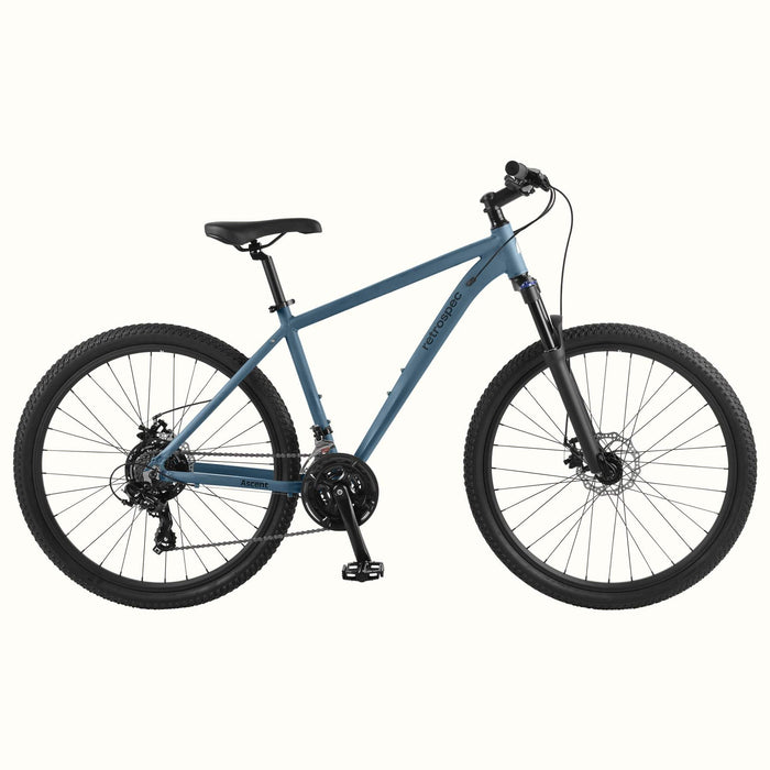 Retrospec Ascent Mountain Bike 27.5" Shimano Tourney - Matte Superior Blue 2022