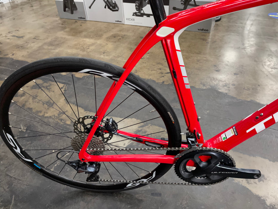 Trek Domane SLR8 Segafredo Team Issue Shimano Ultegra 11 Speed - Red 2018 USED