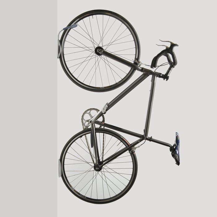 Delta Leonardo DaVinci Bike Rack with Tire Tray - Silver/Red/Clear