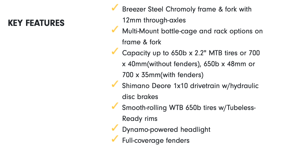 Breezer Bikes Doppler Cafe+ Shimano Deore 10-Speed - 2022