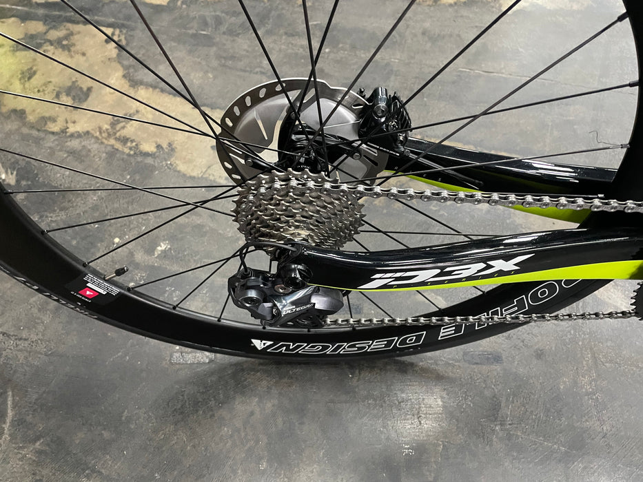 Cervelo P3X Shimano Ultegra Di2 11s Disc - Profile Design 58 Twenty Four Wheels - Rivera/Fluoro/Black 2021 DEMO