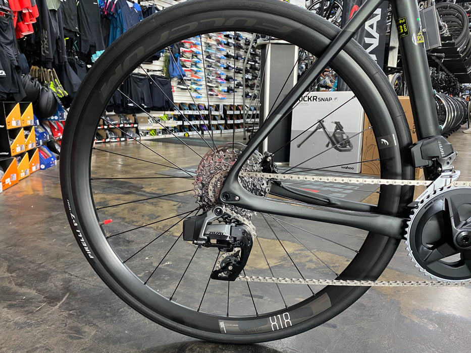 Bianchi Infinito CV Disc SRAM Rival eTap AXS - Soft Black/Black Full Matte