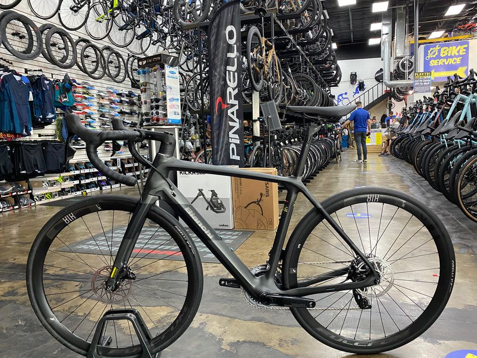 Bianchi Infinito CV Disc SRAM Rival eTap AXS - Soft Black/Black Full Matte