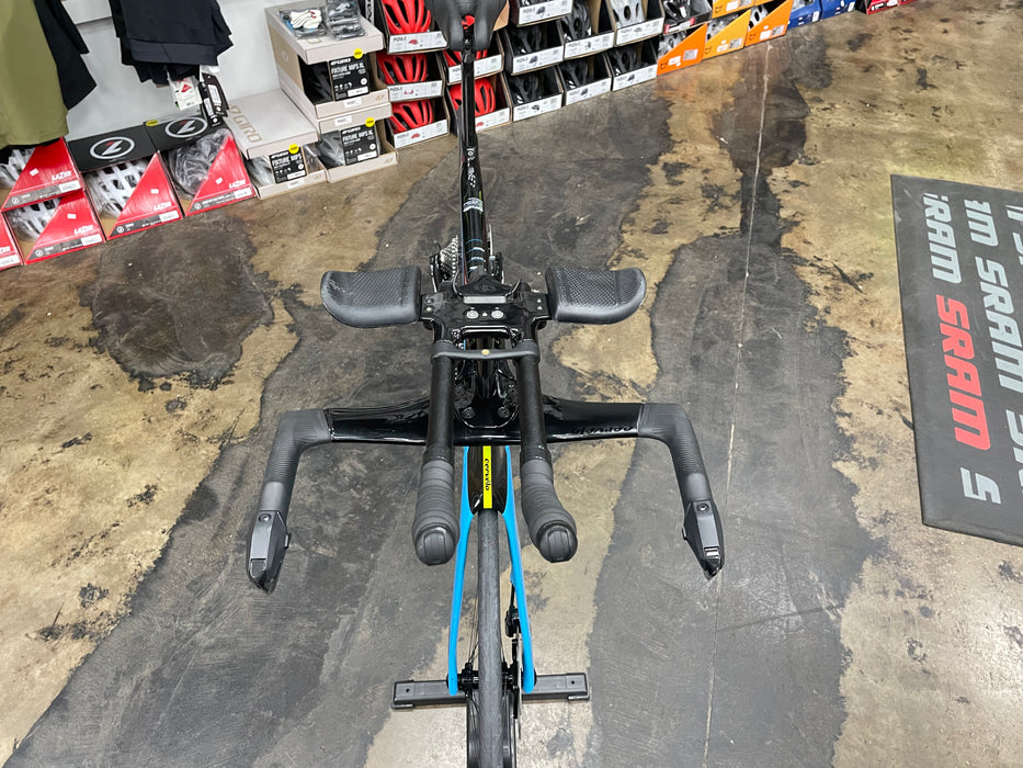Cervelo P3X Shimano Ultegra Di2 11s Disc - Profile Design 58 Twenty Four Wheels - Rivera/Fluoro/Black 2021 DEMO