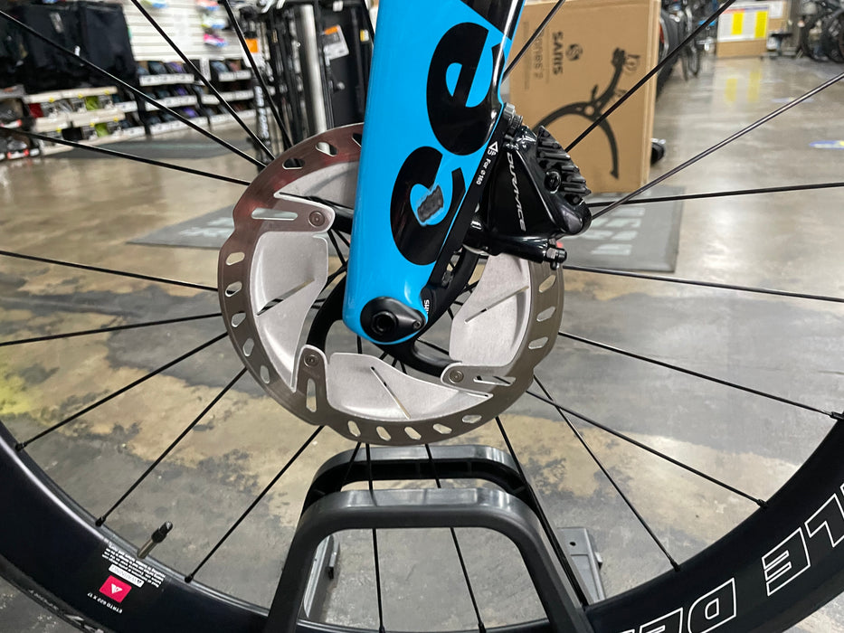 Cervelo P3X Shimano Ultegra Di2 11s Disc - Profile Design 58 Twenty Four Wheels - Rivera/Fluoro/Black 2021 DEMO