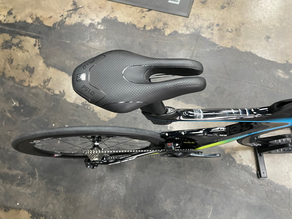 Cervelo P3X Shimano Ultegra Di2 11s Disc - Profile Design 58 Twenty Four Wheels - Rivera/Fluoro/Black 2021 DEMO
