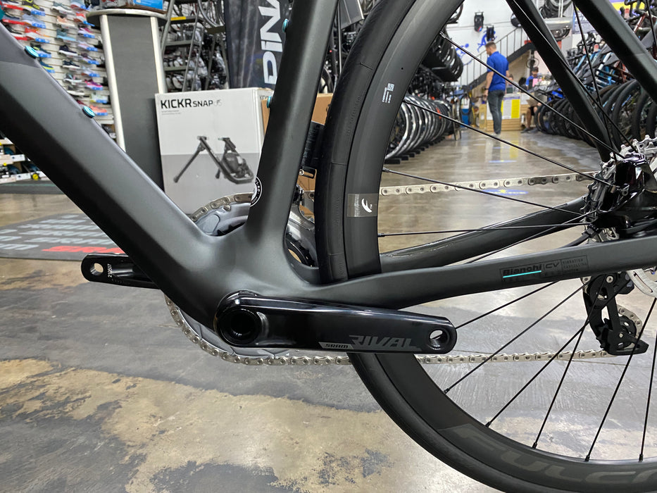 Bianchi Infinito CV Disc SRAM Rival eTap AXS - Soft Black/Black Full Matte