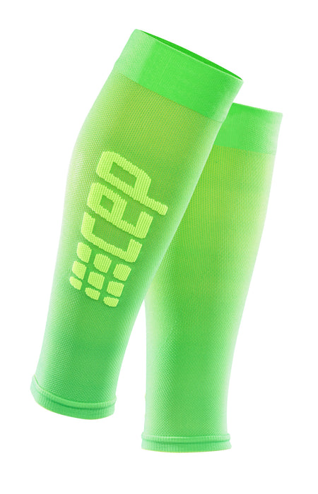CEP Ultralight RUN+ Compression Sleeves (Viper/Green)
